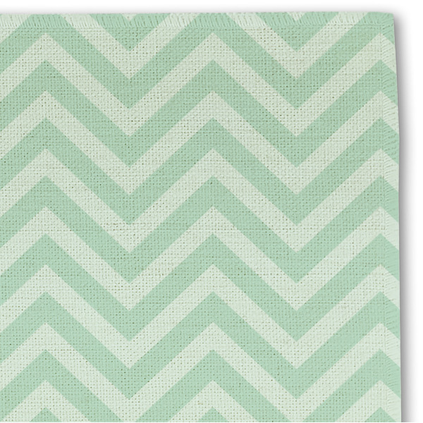 Chevron & Anchor Linen Placemat - DETAIL