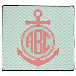 Chevron & Anchor XL Gaming Mouse Pad - 18" x 16" (Personalized)