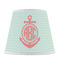 Chevron & Anchor Poly Film Empire Lampshade - Front View