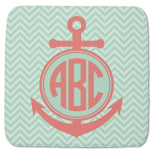 Chevron & Anchor Memory Foam Bath Mat 48 X 48