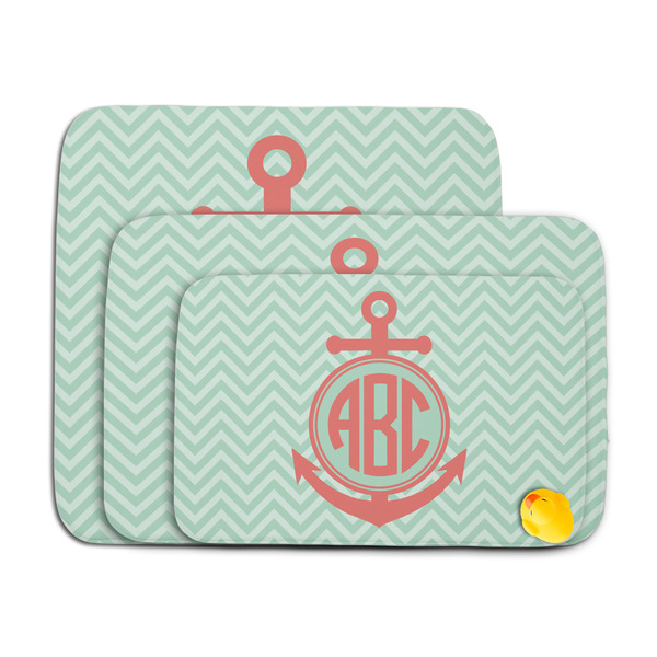 Chevron & Anchor Memory Foam Bath Mat - MAIN PARENT