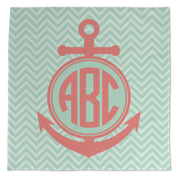 Chevron & Anchor Microfiber Dish Rag - APPROVAL