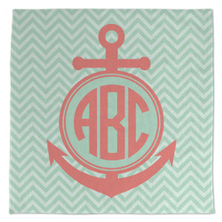 Chevron & Anchor Microfiber Dish Towel (Personalized)