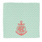 Chevron & Anchor Microfiber Dish Rag (Personalized)