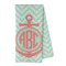 Chevron & Anchor Kitchen Towel - Microfiber (Personalized)