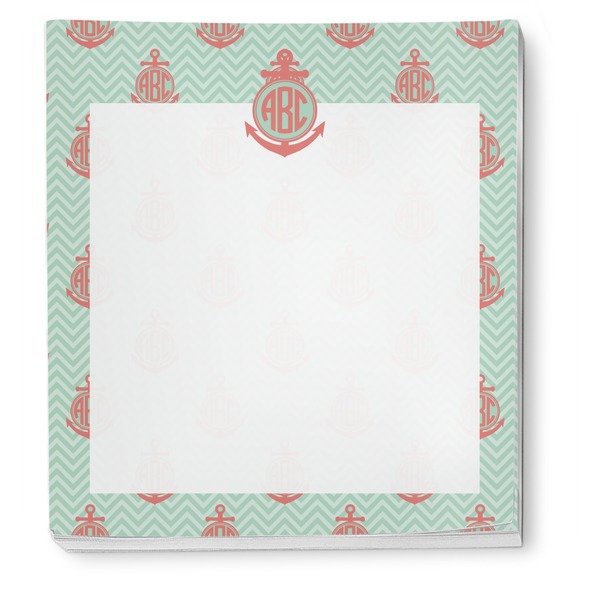 Chevron & Anchor Notepad - Apvl
