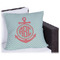 Chevron & Anchor Outdoor Pillow (Personalized)