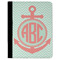 Chevron & Anchor Padfolio Clipboards - Large - FRONT