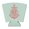 Chevron & Anchor Party Cup Sleeves - with bottom - FRONT