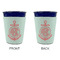 Chevron & Anchor Party Cup Sleeves - without bottom - Approval