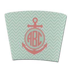 Chevron & Anchor Party Cup Sleeve - without bottom (Personalized)