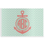 Chevron & Anchor Disposable Paper Placemats (Personalized)