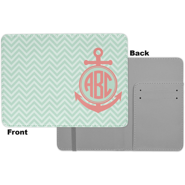 Chevron & Anchor Passport Holder - Apvl