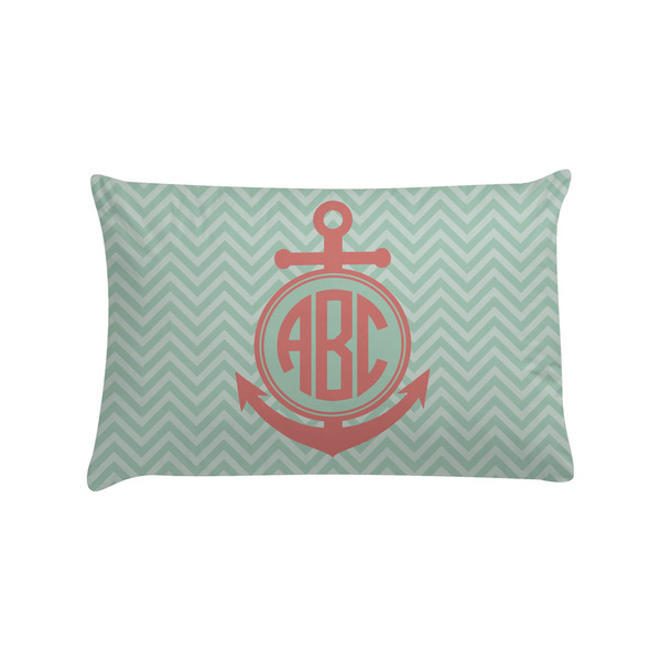 Custom Chevron & Anchor Pillow Case - Standard (Personalized)