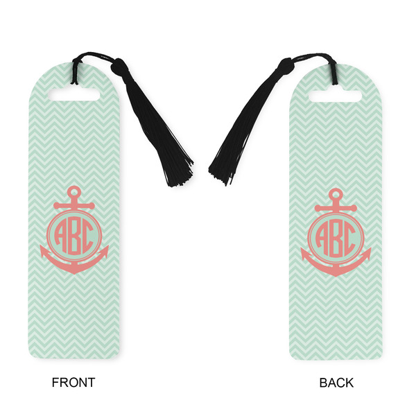 Chevron & Anchor Plastic Bookmarks - Approval