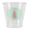 Chevron & Anchor Plastic Shot Glass (Personalized)