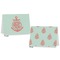 Chevron & Anchor Postcard - Front and Back