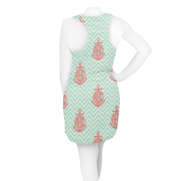 Chevron & Anchor Racerback Dress - On Model - Back