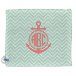 Chevron & Anchor Security Blanket - Single Sided (Personalized)