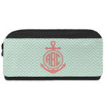Chevron & Anchor Shoe Bag (Personalized)