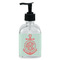 Chevron & Anchor Glass Soap & Lotion Bottle - Single Bottle (Personalized)