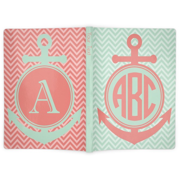 Chevron & Anchor Soft Cover Journal - Apvl
