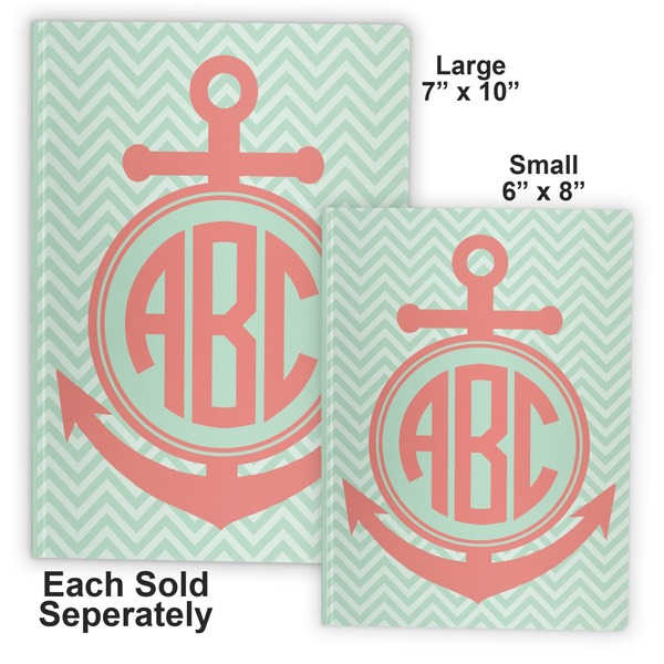 Chevron & Anchor Soft Cover Journal - Compare