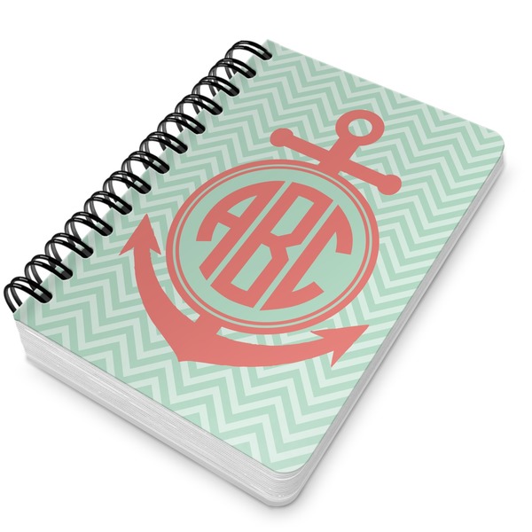 Chevron & Anchor Spiral Journal 5 x 7 - Main