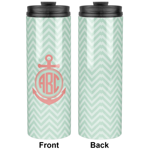 Chevron & Anchor Stainless Steel Tumbler - Apvl