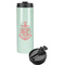 Chevron & Anchor Stainless Steel Skinny Tumbler (Personalized)