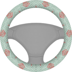 Chevron & Anchor Steering Wheel Cover (Personalized)
