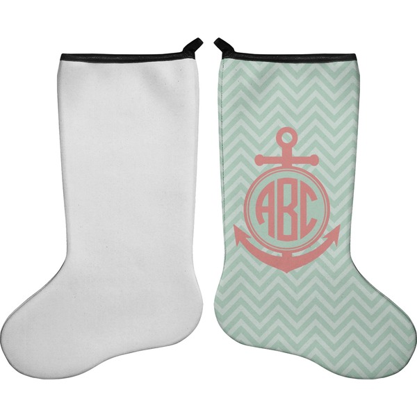 Chevron & Anchor Stocking - Single-Sided - Approval