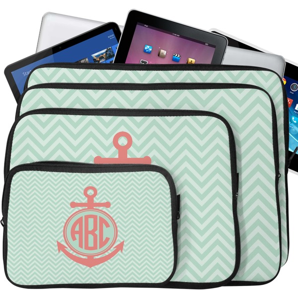 Chevron & Anchor Tablet & Laptop Case Sizes