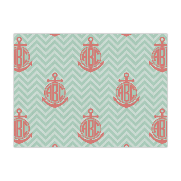 Custom Chevron & Anchor Tissue Paper Sheets - Large - Heavyweight (Personalized)
