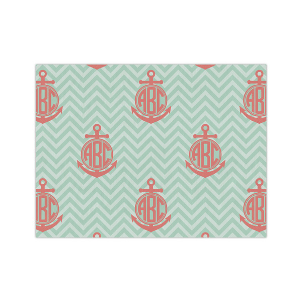 Custom Chevron & Anchor Medium Tissue Papers Sheets - Heavyweight (Personalized)