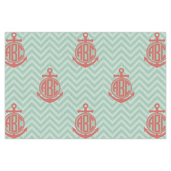 Chevron & Anchor X-Large Tissue Papers Sheets - Heavyweight (Personalized)