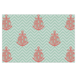Chevron & Anchor Tissue Paper Sheets - X-Large - Heavyweight (Personalized)