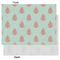 Chevron & Anchor Tissue Paper - Lightweight - Large - Front & Back
