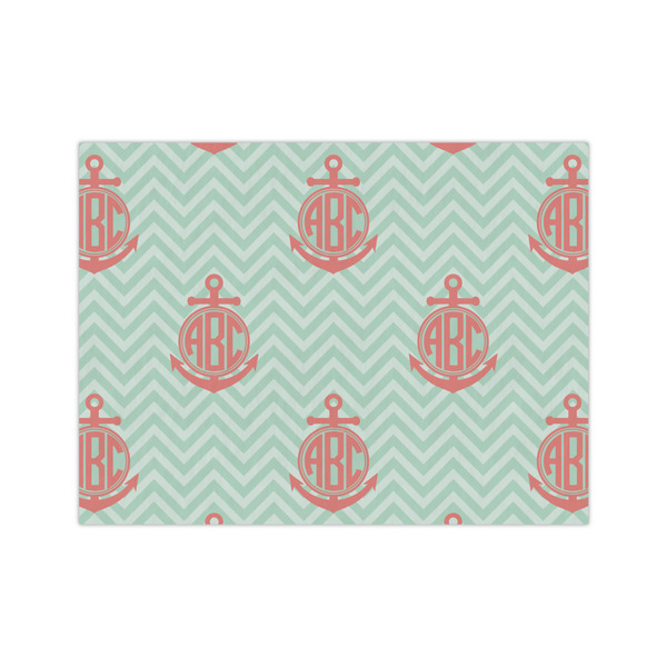 Custom Chevron & Anchor Medium Tissue Papers Sheets - Lightweight (Personalized)