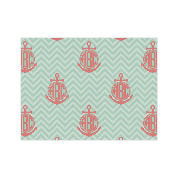 Custom Chevron & Anchor Tissue Paper Sheets - Medium - Lightweight (Personalized)