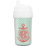 Chevron & Anchor Sippy Cup (Personalized)