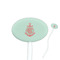 Chevron & Anchor Oval Plastic Stir Sticks (Personalized)
