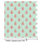 Chevron & Anchor Wrapping Paper Roll - Matte - Partial Roll