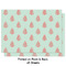Chevron & Anchor Wrapping Paper Sheet - Double Sided - Front