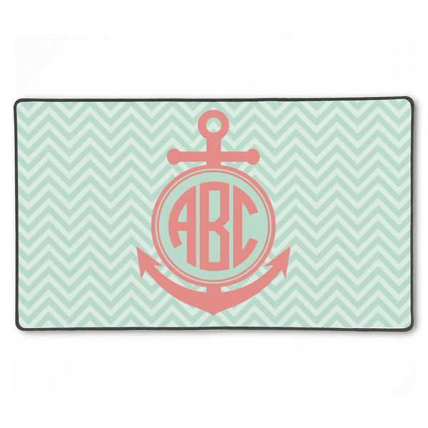 Custom Chevron & Anchor XXL Gaming Mouse Pad - 24" x 14" (Personalized)