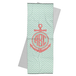 Chevron & Anchor Yoga Mat Towel (Personalized)