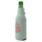 Chevron & Anchor Zipper Bottle Cooler - ANGLE (bottle)