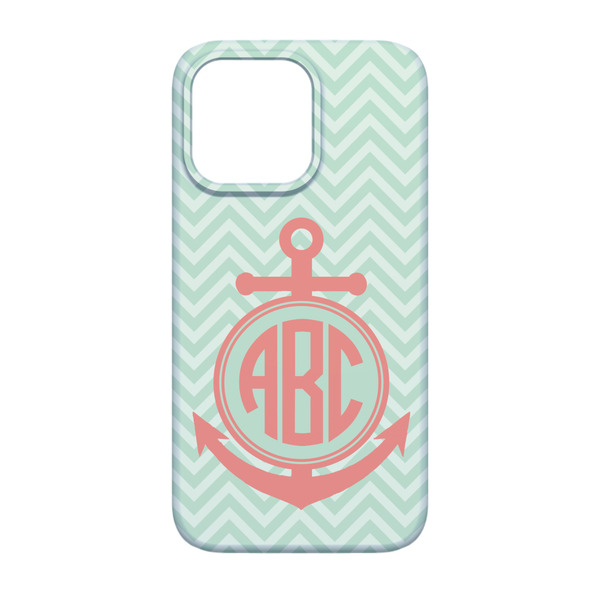 Chevron & Anchor iPhone 13 Pro Case - Back