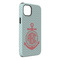 Chevron & Anchor iPhone Case - Rubber Lined - iPhone 14 Pro Max (Personalized)