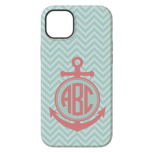Chevron & Anchor iPhone 14 Pro Max Tough Case - Back